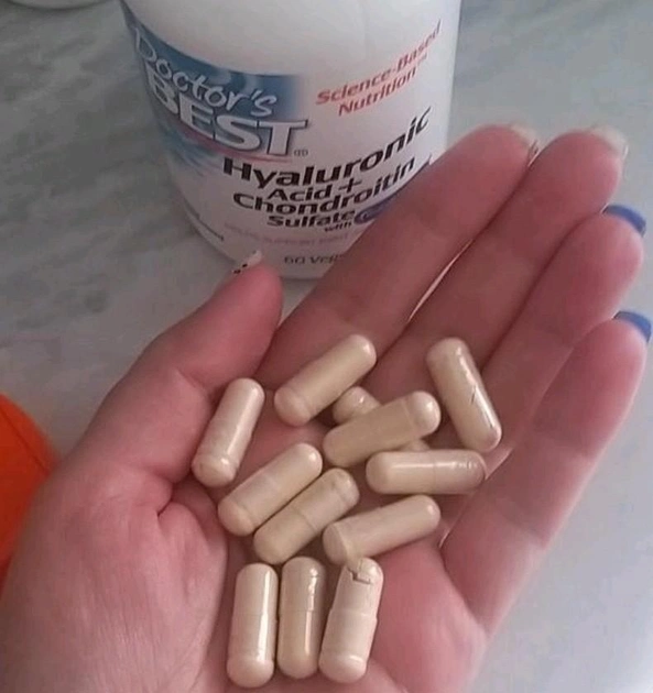 Гіалуронова кислота і хондроїтинсульфат Doctor's Best з колагеном BioCell Collagen 60 таблеток - Image 4