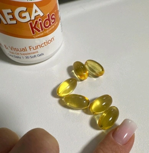 Омега для дітей Nordic Naturals для щоденного вживання зі смаком натуральних фруктів 340 мг 30 капсул - Image 6