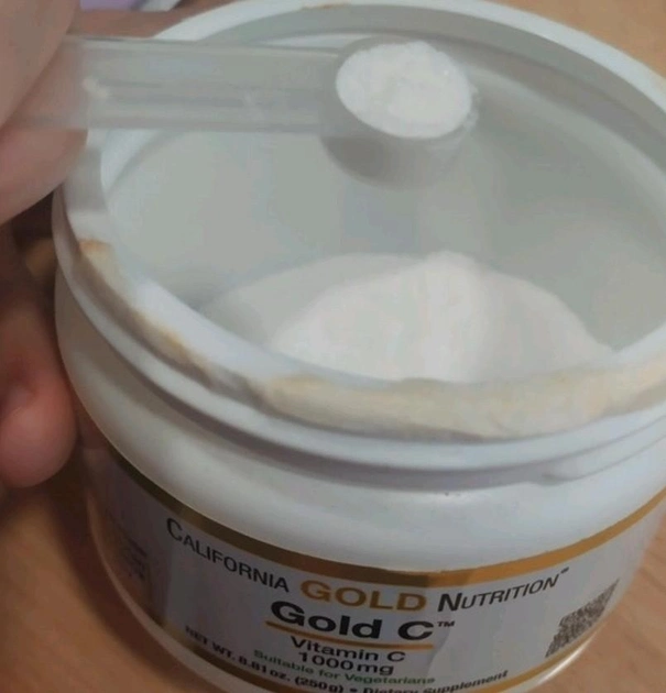 Вітамін С у вигляді порошку California Gold Nutrition Gold C 1000 мг 250 г - Image 7