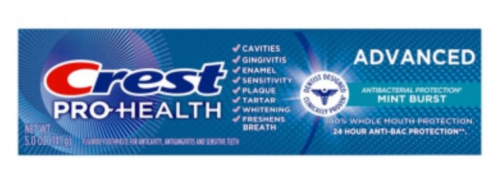 Зубна паста Crest Pro-Health Advanced Antibacterial Protection Toothpaste 141 г - Зображення 2