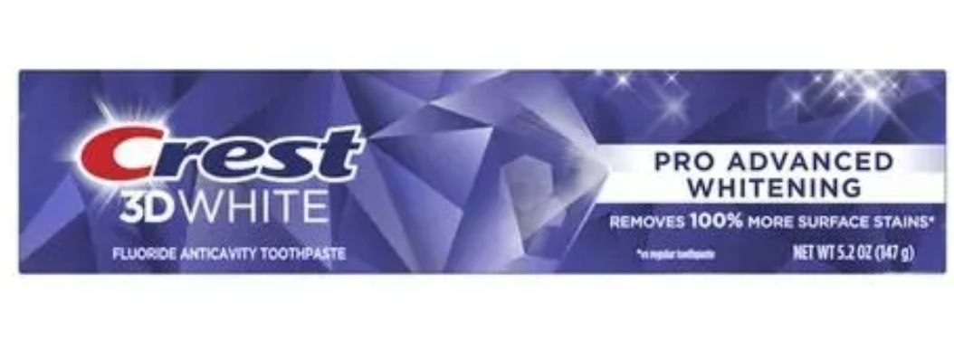 Відбілювальна зубна паста Crest 3D White Advanced Whitening Toothpaste 147 г - Зображення 3