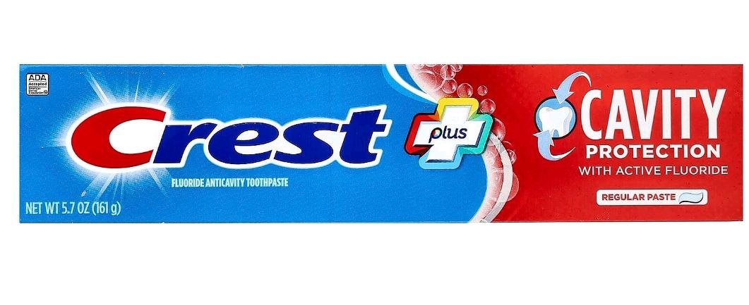 Зубна паста Crest Cavity Protection Regular з фтором 161 г - Зображення 2
