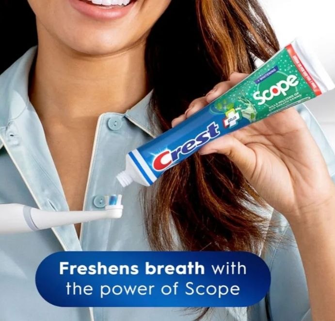 Відбілювальна зубна паста Crest Scope Whitening Toothpaste 153 г набір 3 одиниці - Зображення 3