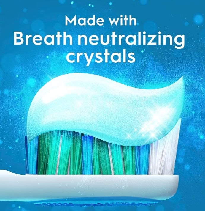 Crest Clean Breath Smooth Mint відбілювальна зубна паста Whitening 93 г 3 одиниці - Зображення 6